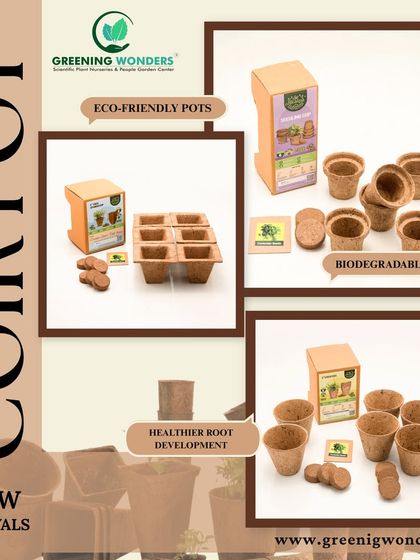 Greening Wonders - Garden Center & Plant Nursery Eco-Friendly Planters photo 3