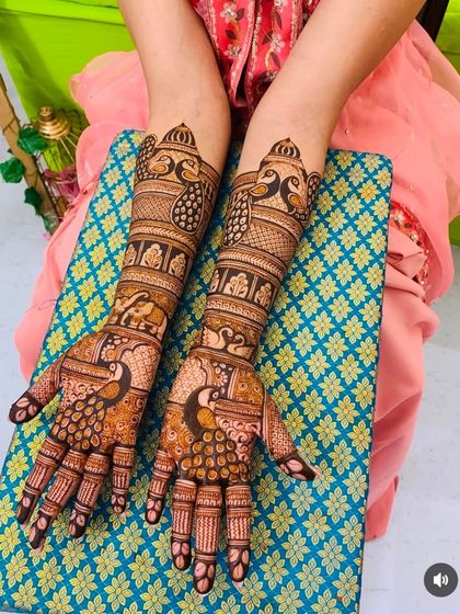 Kanha Mehandi - Bridal Mehndi Intricate Hand Designs photo 25