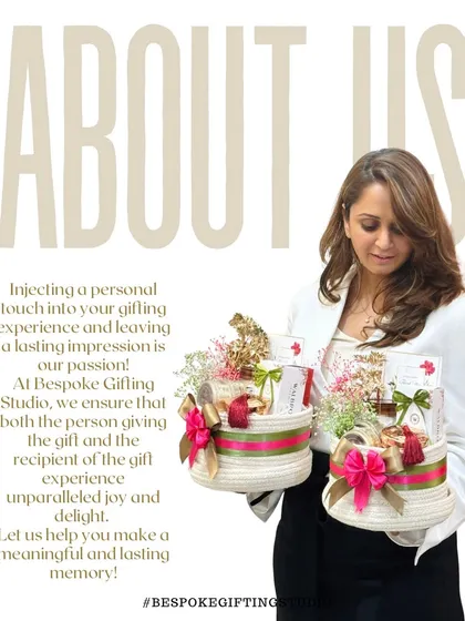 A little about us. As the founder, my passion is to inject a personal touch into your gifting experience, ensuring both the giver and the receiver feel unparalleled joy. Let us help you make a lasting memory.