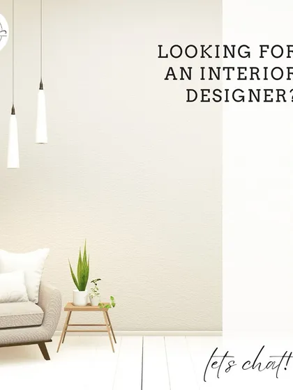 If you're looking for an interior designer to help bring your vision to life, let's chat!