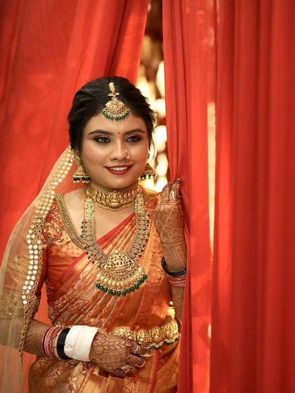 Makeover by Pragna Gangadhar - Bridal Makeup & Hair Styling Classic South Indian Bridal Looks photo 85