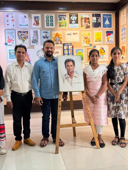 It was wonderful to see so many aspiring artists interested in the nuances of watercolour portraiture.