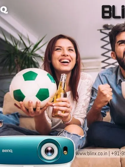 BenQ projectors can create a stunning 4K experience for watching sports. Gather your family and friends for the big game and enjoy a viewing experience that makes you feel like you are right there in the arena.