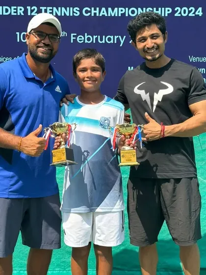 A double podium finish for Aarav Chhallani at the U-12 National Tournament in Mumbai, finishing as runner-up in both singles and doubles. This level of consistency is what we train for.