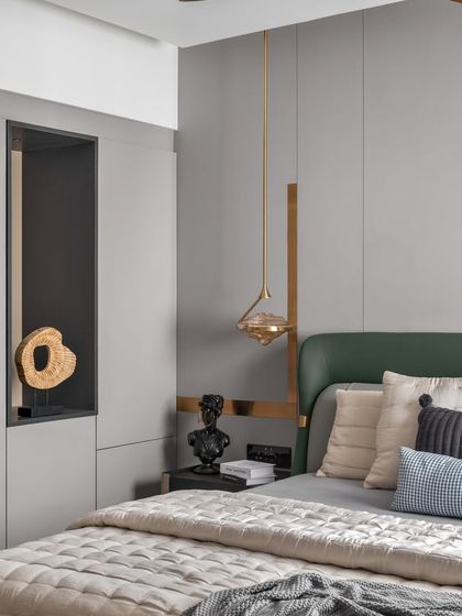 Studio Amaavi - Residential Architecture & Interior Design Serene Master Bedrooms photo 3