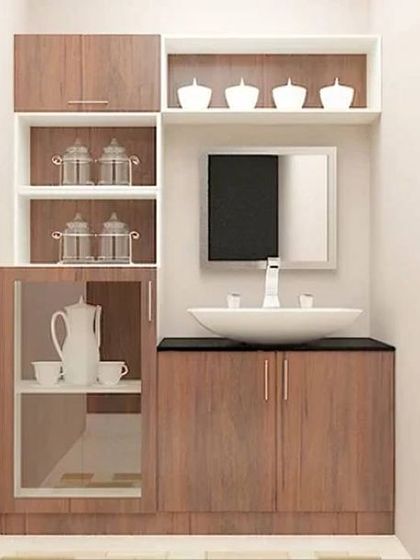 Interiors Bangalore - Full Home Interior Design Smart Storage: Wardrobes & Crockery Units photo 15