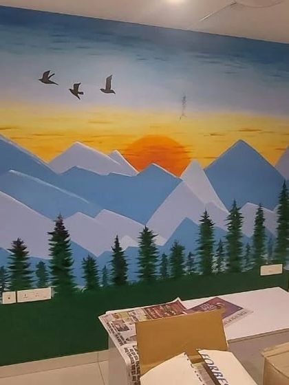 Pure Painters - Decorative Painting & Wall Finishes Custom Hand-Painted Murals photo 4