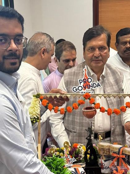 This hamper, created for the Pro Govinda league, was also given to other esteemed ministers. It’s moments like these that make me feel so grateful for the connections I build through my work.