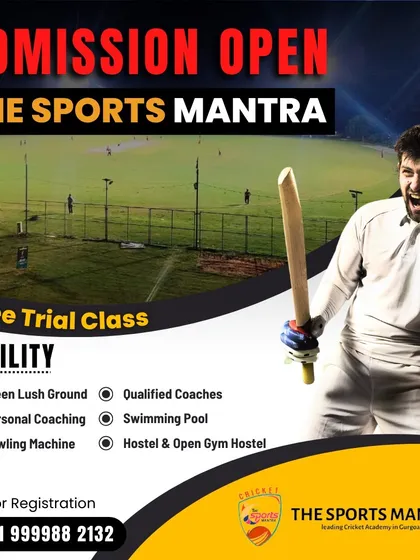 We are ready to help you achieve your potential. This shows our world class ground and highlights the comprehensive facilities we offer, from personal coaching and a swimming pool to a bowling machine and hostel.