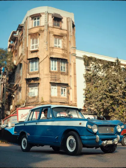 There's a timeless story in the classics. For automotive shoots, I love placing vintage cars like this one into the city's landscape, making them feel like characters that have been navigating these streets for decades.