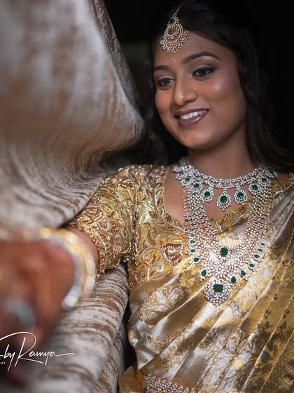 Makeovers by Ramya - Hair Styling & Saree Draping Celebrations: Engagements, Receptions & Parties photo 16