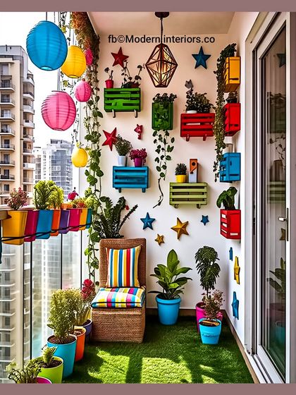 Designing with a Touch of Sweetness - Balcony Makeovers Vibrant & Colorful Spaces photo 3