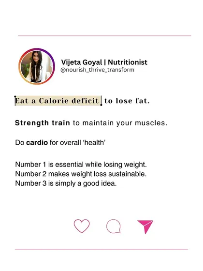 The 3 Simple Rules of Fat Loss: Losing fat doesn't have to be complicated. The key is a calorie deficit for weight loss, strength training to maintain muscle, and cardio for overall health. This is the foundation of a sustainable journey.