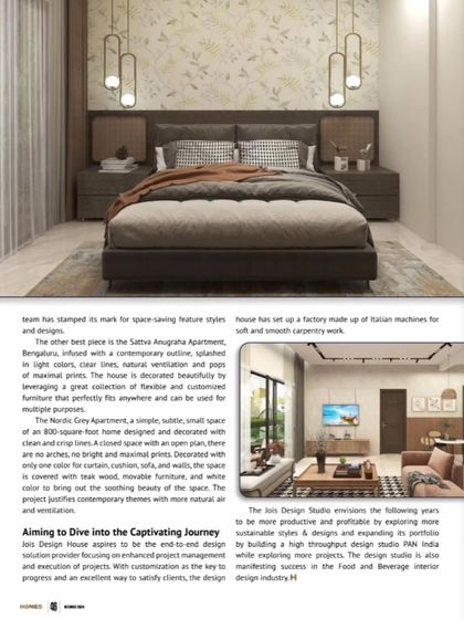 Jois Design House - Residential Interior Design & Build (Turnkey) Client Love & Press Features photo 27