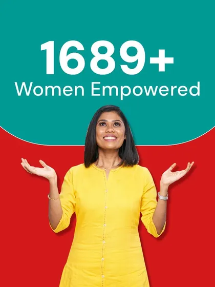 Our network is over 1689 women strong and continues to grow. This graphic celebrates the scale of our empowerment mission. Every woman who joins us adds to this incredible network of ambitious entrepreneurs earning from what they do best.