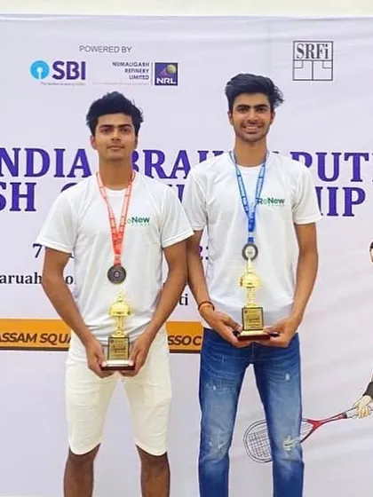 Gold and Silver. Our players took the top two spots at the All India Brahmaputra Squash Open, a clean sweep for Squfit.