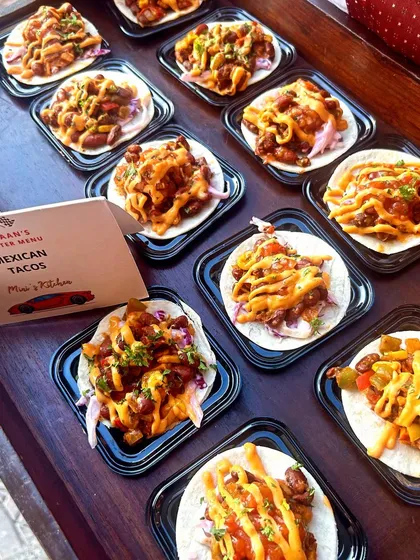 While I specialize in food for kids, I always make sure the adults are just as impressed. These mini Mexican tacos are a crowd-pleaser, adding a gourmet touch to the party menu that grown-ups love.