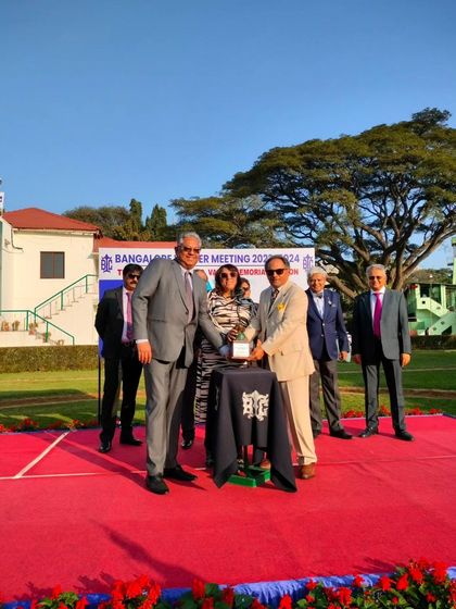 The C.M. Varma and B.M. Varma Memorial Million presentation.