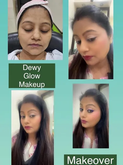 The 'dewy glow' is one of our most requested looks. This makeover demonstrates how we create a luminous, fresh-faced finish. We focus on skin prep and strategic highlighting to give you that radiant, lit-from-within look that's perfect for parties and special events.