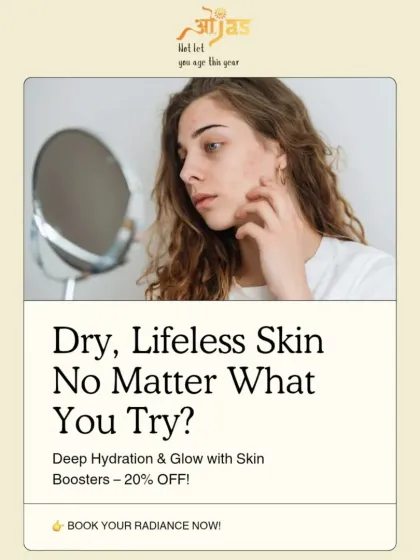 If you've tried everything for dry, lifeless skin without success, our Skin Boosters can provide the deep hydration and glow you're looking for. We are currently offering 20% off this radiance-boosting treatment.