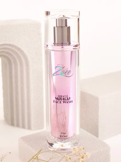 My Miracle Face Wash comes in this beautiful double-walled bottle, reflecting the quality of the gentle, effective cleanser inside. It leaves skin feeling soft and radiant, never tight.