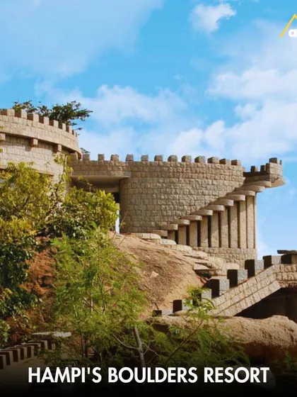 This isn't your average resort. At Hampi's Boulders Resort, the architecture is inspired by the ancient, rocky landscape itself. I choose stays that are as unique and memorable as the destinations they are in, making your trip an experience from start to finish.