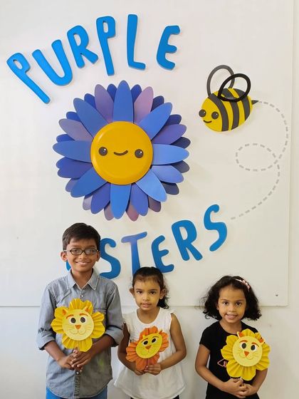 Purple Asters - Summer Camp Hands-On Creative Fun photo 47