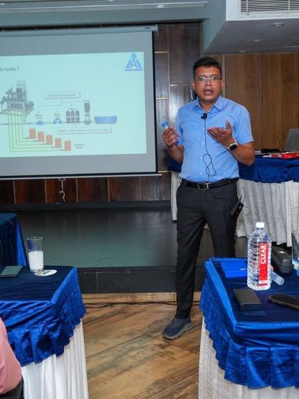 A joint presentation on irrigation and fertigation automation at the IAI event.