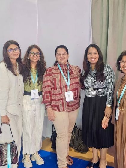 Pictured here with my esteemed colleagues at the conference. Collaborating and sharing knowledge with other experts is essential for growth and for ensuring we provide the best possible care to our patients.