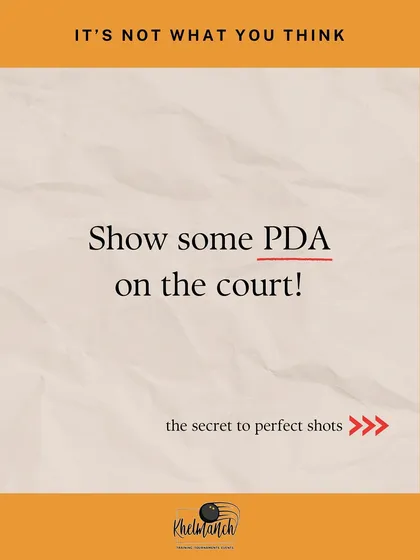 We teach a different kind of PDA on the court. It's the secret to perfect shots, and it's something every player needs to master.