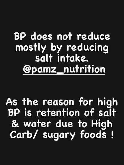 It's a common myth that you must drastically cut salt to reduce high blood pressure. The real issue is often high insulin from a diet rich in sugary and high-carb foods, which causes your body to retain salt and water. Address the carbs, and the BP will follow.