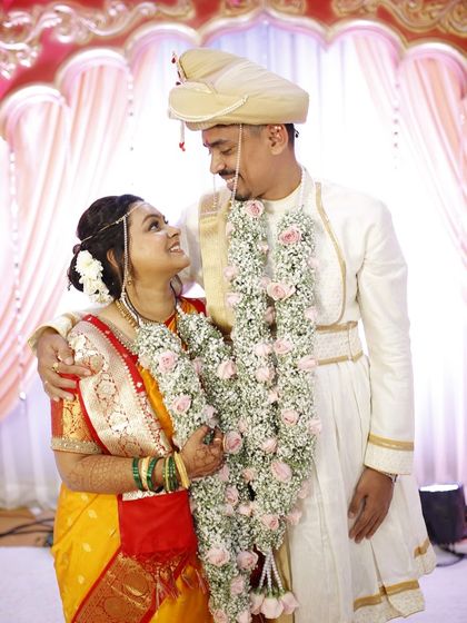 A candid, loving glance between the newlyweds. These are the moments I love to see, knowing my work helped them feel confident and beautiful.