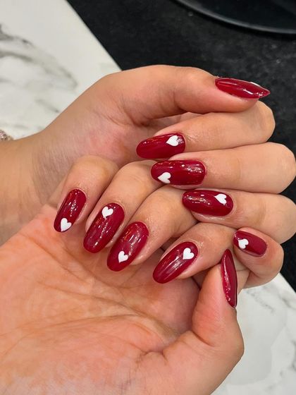 Our artists take care to paint each heart with precision for a clean and adorable look.