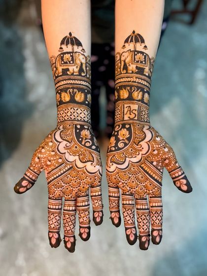 Mitali - Bridal Mehendi Custom Story & Portrait Mehendi photo 55