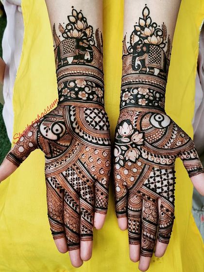 Shaik Tabassum - Special Occasion Mehendi Traditional Artistry & Intricate Details photo 4