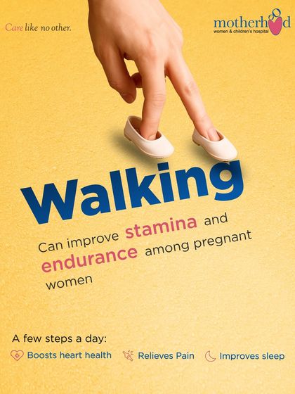 A few steps a day can make a big difference. Walking is a fantastic, low-impact exercise during pregnancy that boosts heart health, improves sleep, and can help reduce the risk of gestational diabetes.