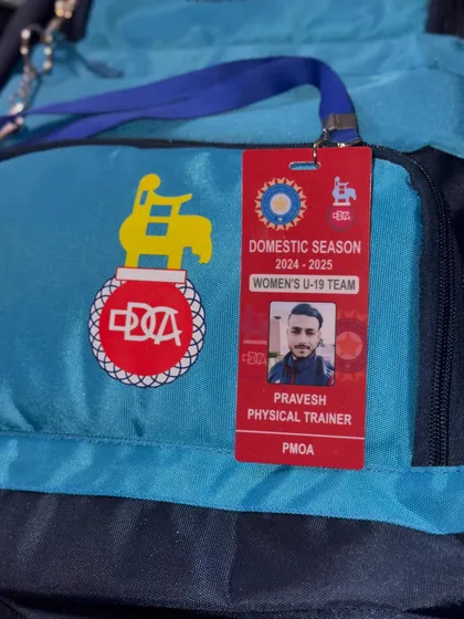 My official ID and DDCA bag for the 2024-25 domestic season. Thrilled to be part of this team.