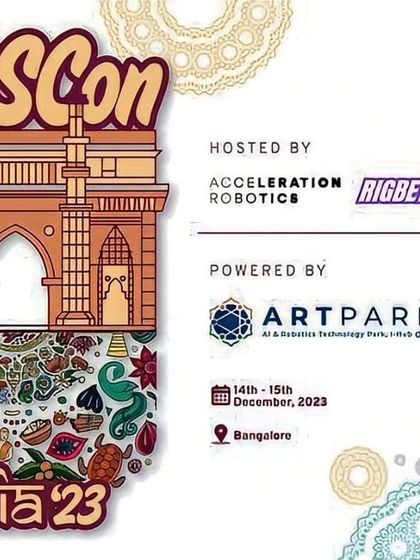 We actively support and promote key industry events like ROSCon India, a premier conference for the robotics community to connect, learn, and shape the future of the Robot Operating System (ROS).