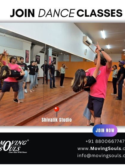 Your dance journey starts here. This photo captures a dynamic dip in one of our Salsa classes, surrounded by fellow students learning and having fun.