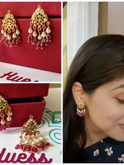 The 'सुची' (Suchi) earrings. These are lightweight, affordable, and elegant, making them a perfect choice for daily wear or for gifting.