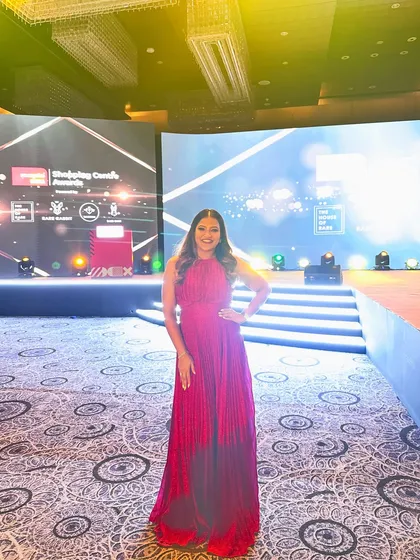 My full look for the MAPIC India awards, a glamorous evening celebrating the best in the retail shopping centre industry.