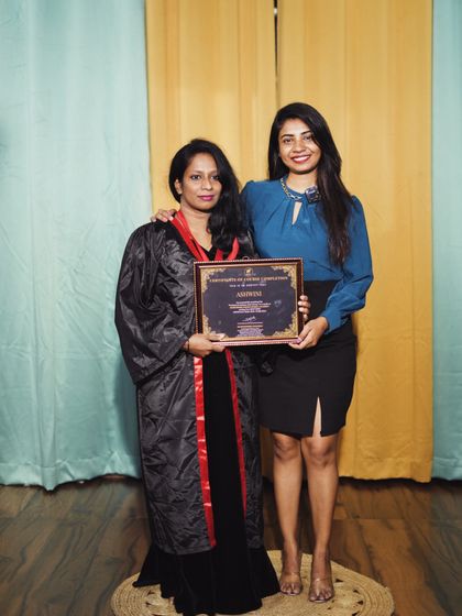 A heartfelt congratulations to this graduate on her success.