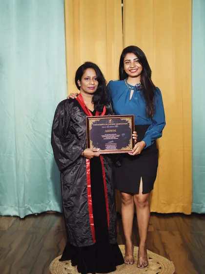A heartfelt congratulations to this graduate on her success.