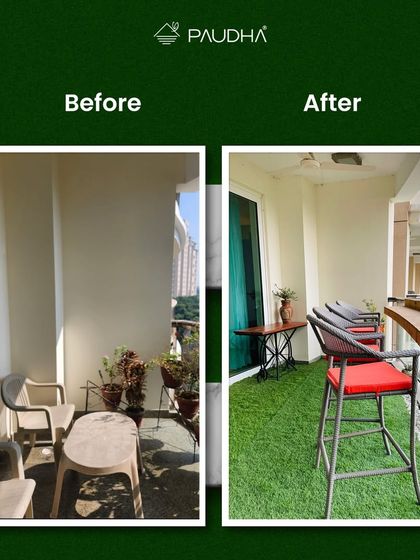 Paudha - Outdoor Space Design & Transformation From Bare to Beautiful: Our Transformations photo 45