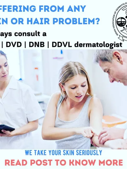Your hair and skin health are too important to trust to anyone but a qualified expert. I am an MD Dermatologist, and I urge you to always check a doctor's credentials (MD, DNB, DVD, DDVL) to ensure you are receiving care from a properly trained medical professional.