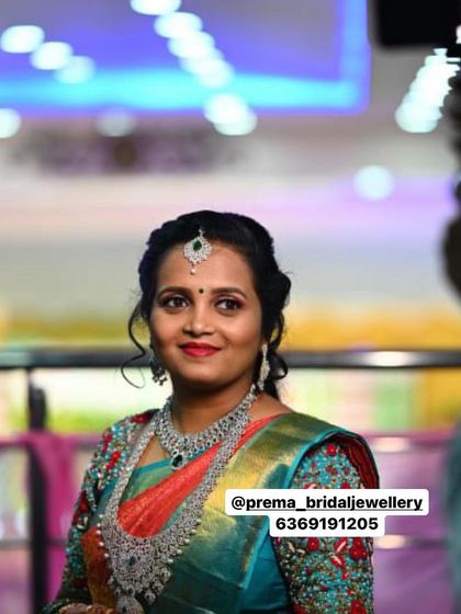 Prema - Bridal Jewellery Rental Happy Brides: Sparkling AD & Stone Sets photo 53