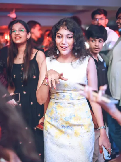 The joy of dancing to a favorite song. My multi-format approach means I have something for everyone, from 90s pop to the latest Punjabi hits.