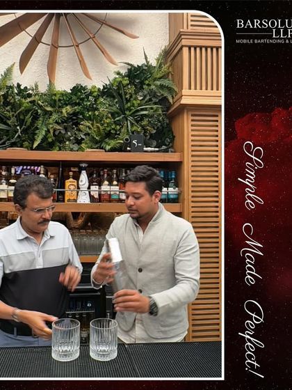 A guest gets a one-on-one lesson during our 'The Singleton Your Way' Father's Day competition. Our mixologists guide participants to help them create their own unique drink.