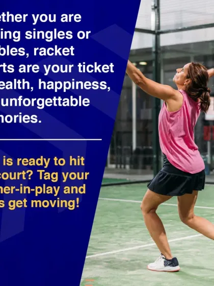 Whether you are playing singles or doubles, racket sports are your ticket to health, happiness, and unforgettable memories. It is a sport that brings people together.