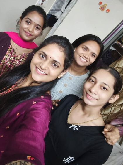 A happy group selfie with my students. The energy and camaraderie in our class are truly special.